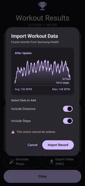 ChronoFit Hybrid Data Integration
