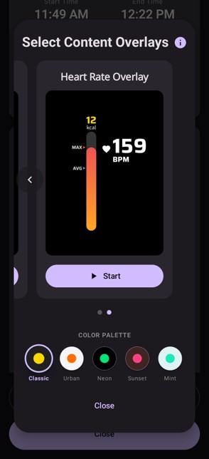 ChronoFit Video Overlay Extraction
